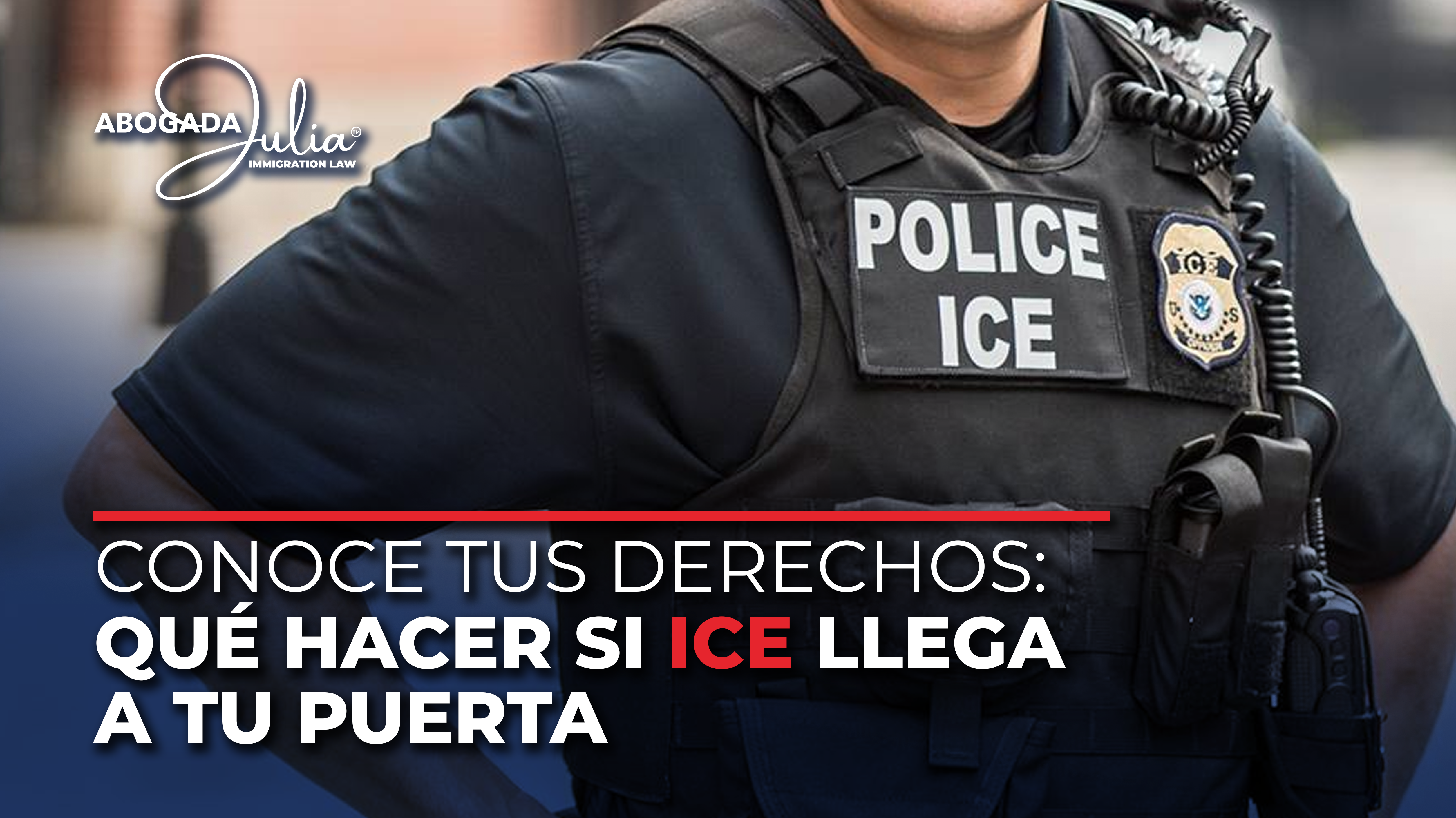 Conoce tus derechos: Qué hacer si ICE llega a tu puerta